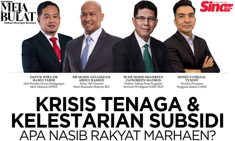 meja bulat